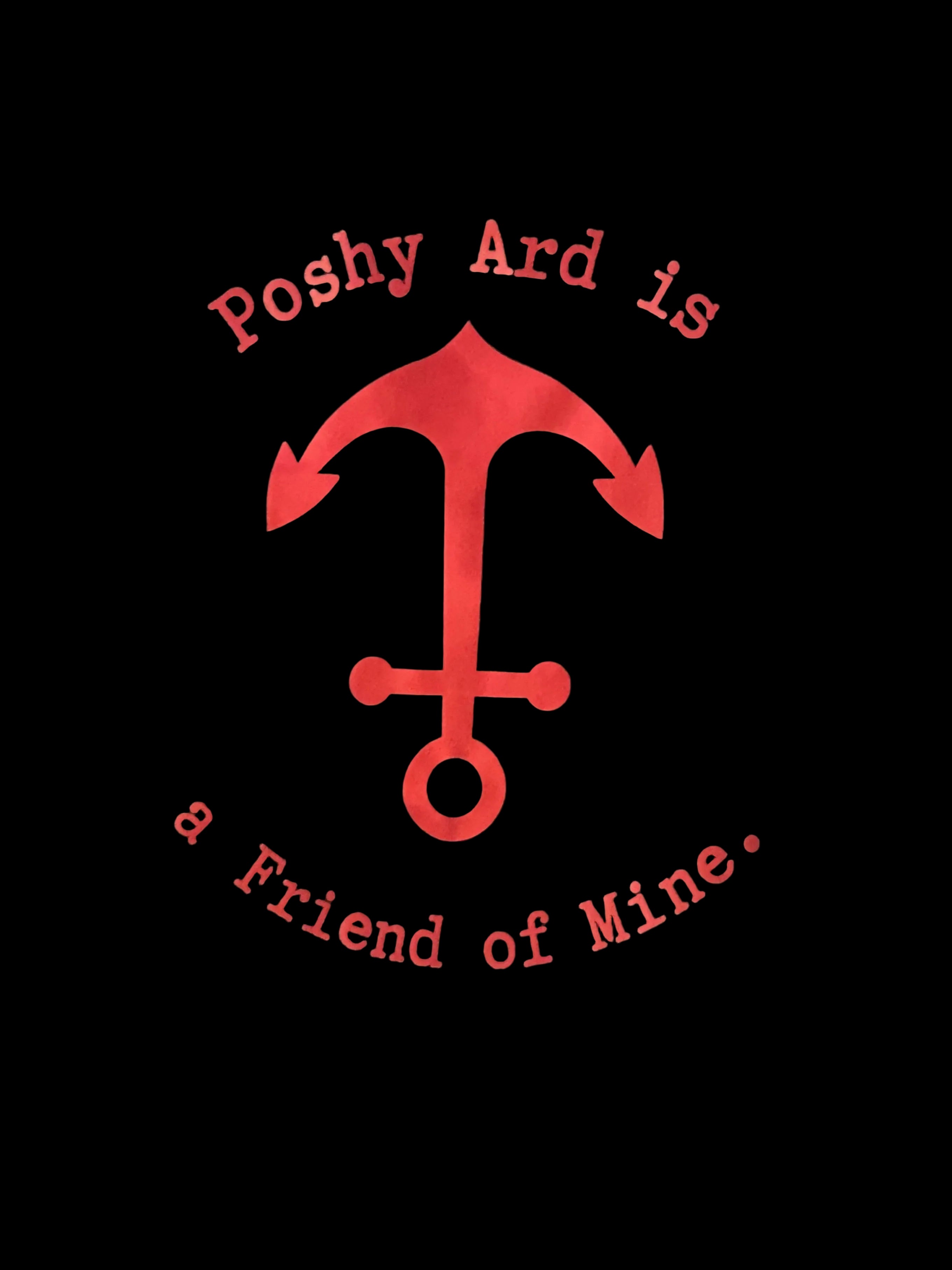 Poshy Ard Support Shirt